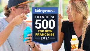 Entrepreneur's franchise five hundred top new franchise of 2021